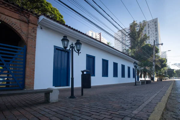 Façade Bâtiment Historique Casarao Pau Preto Indaiatuba Sao Paulo Brésil — Photo