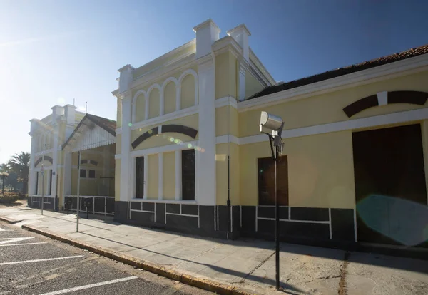 Edificio Histórico Del Museo Del Ferrocarril Indaiatuba Sao Paulo Brasil —  Fotos de Stock