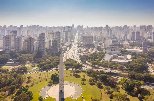 Obelisco Perto Parque Ibirapuera São Paulo Brasil — Fotografia de Stock