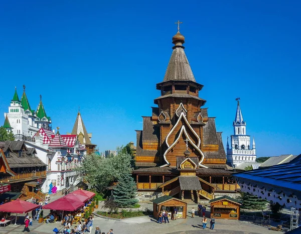 Izmailovo Moskova Kremlin Aziz Nikolaos Kilisesi (Tserkov' svyatogo Nikolaya v Moskovskom kremle v Izmaylovo)