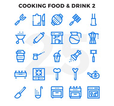 Anahat simgeleri paketi UI için kesik. Web tasarım ve Web sitesi bir uygulama için ayarlanan piksel mükemmel ince çizgi vektör simgesi.