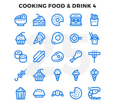 Anahat simgeleri paketi UI için kesik. Web tasarım ve Web sitesi bir uygulama için ayarlanan piksel mükemmel ince çizgi vektör simgesi.