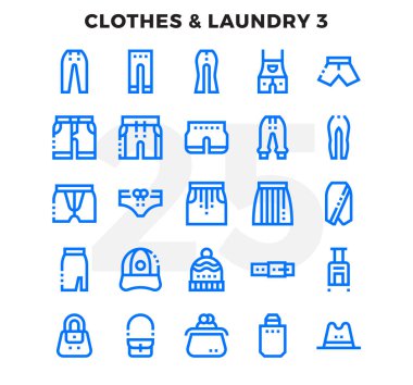 Anahat simgeleri paketi UI için kesik. Web tasarım ve Web sitesi bir uygulama için ayarlanan piksel mükemmel ince çizgi vektör simgesi.