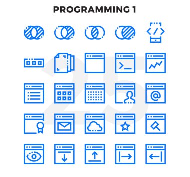 Anahat simgeleri paketi UI için kesik. Web tasarım ve Web sitesi bir uygulama için ayarlanan piksel mükemmel ince çizgi vektör simgesi.