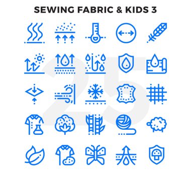 Anahat simgeleri paketi UI için kesik. Web tasarım ve Web sitesi bir uygulama için ayarlanan piksel mükemmel ince çizgi vektör simgesi.