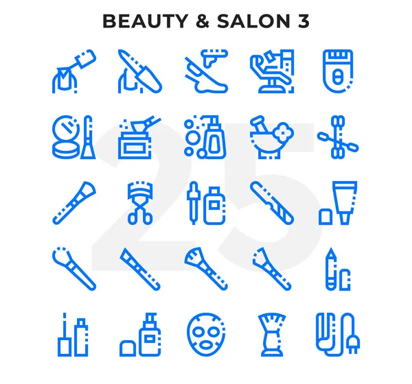 Dashed Outline Icons Pack Set Icone Vettoriali Linea Sottile Perfette — Vettoriale Stock