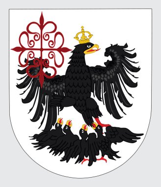 Buenos Aires City vektör bayrağı, Arjantin.