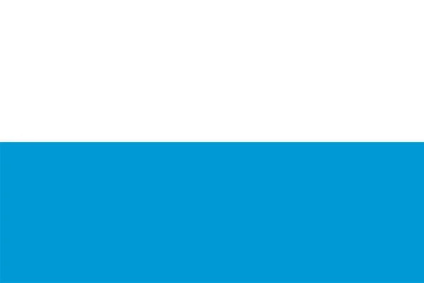 Bandeira Nacional Oficial Baviera Ilustração Vetorial Fundo Vetor Bandeira Baviera —  Vetores de Stock