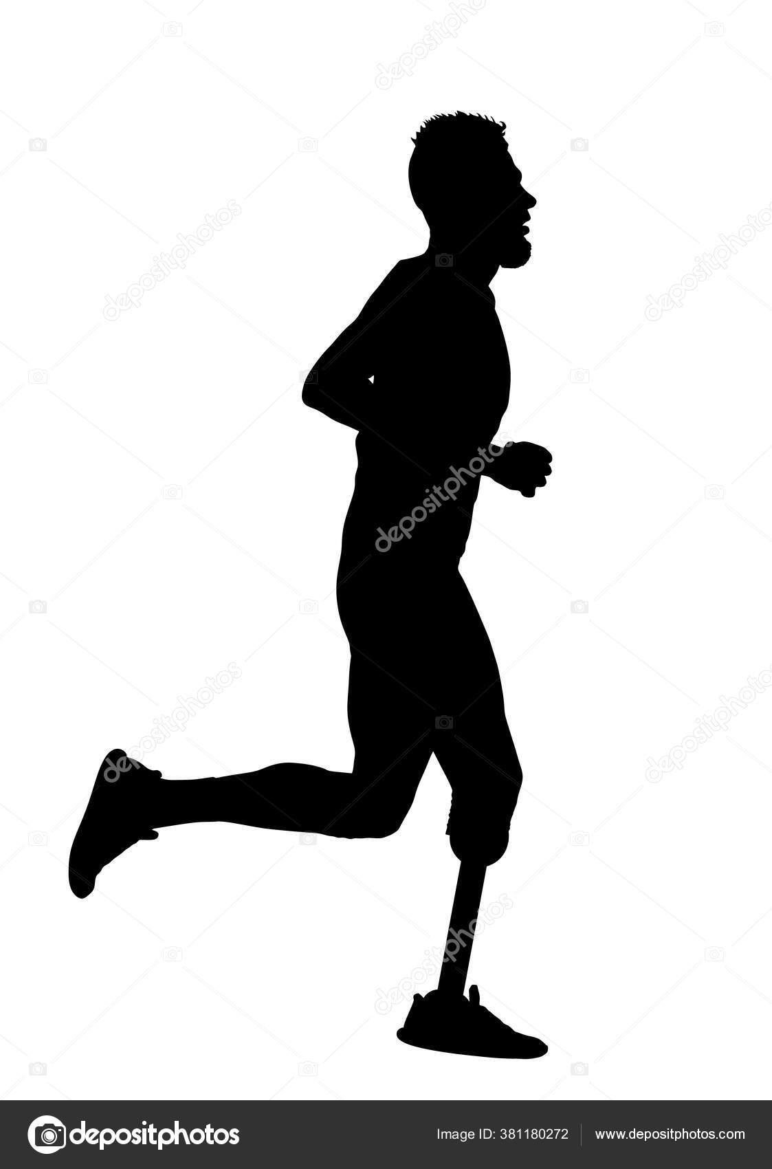 白い背景に独立した義肢ベクトルシルエットのイラストを持つスポーツマンマラソンランナー 障害者スポーツ少年活動生活 切断された義肢と強い意志を持つスポーツマン ストックベクター C Dovla9 白い背景に独立した義肢ベクトルシルエットのイラストを持つスポーツマンマラソンランナー 障害者スポーツ少年活動生活 切断された義肢と強い意志を持つスポーツマン ストックベクター C Dovla9