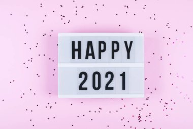 Mutlu yıllar 2021 kutlamaları. İçinde 