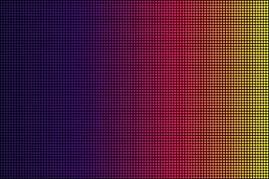 Lider ekran dokusu. LCD paneli kalıbı. RGB Ekranı kusursuz desen çizer. Analog televizyon. Vektör illüstrasyonu