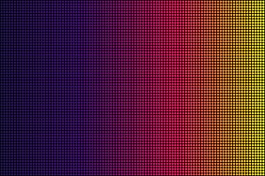 led screen texture. lcd panel pattern. RGB Screen dots seamless pattern. Analog display television. Vector illustration clipart
