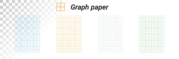 Carta Griglia Modello Senza Soluzione Continuità Sfondo Architetto Griglia Millimetrica — Vettoriale Stock