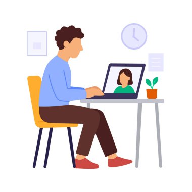 Çevrimiçi Toplantı Ofisi Video Çağrısı