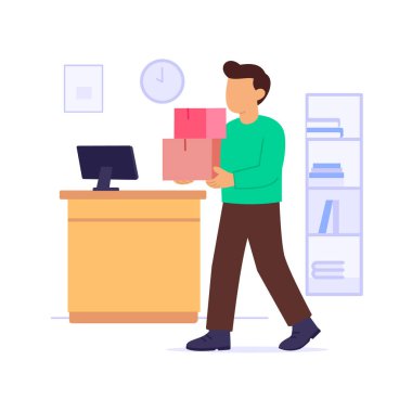 Ofis Teslimat Paketleri Güvenli Alınıyor