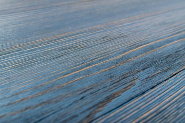 Güzel vintage soluk mavi ahşap arka plan. Işık eski boyalı ahşap masa yüzeyi. Rustik ışık mavi pastel Danışma Kurulu veya tahta doku