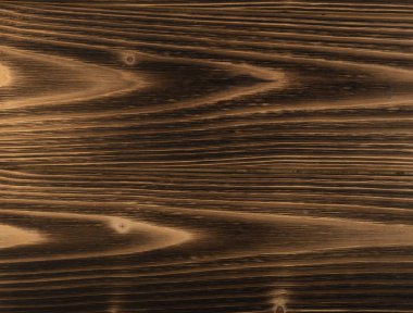 Eski karanlık ahşap arka plan yanmış. Ahşap tahta tahta doku vurulmuş. Vintage yenilikçi tasarım için doğal rustik fotoğraf zemin