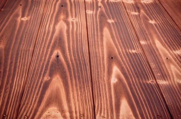Alten Dunklen Kirschholz Hintergrund Rote Holzbrettbeplankung Schöne Natürliche Rustikale Fotokulisse — Stockfoto