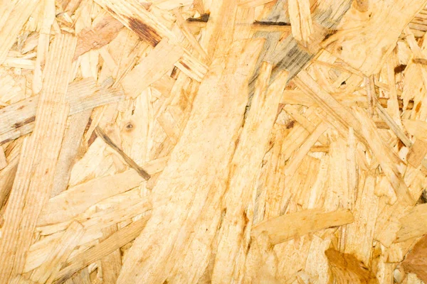 Sunta arka plan üstten görünüm. Hafif kahverengi osb paneli doku veya basılı ve yapıştırılmış talaş zemin