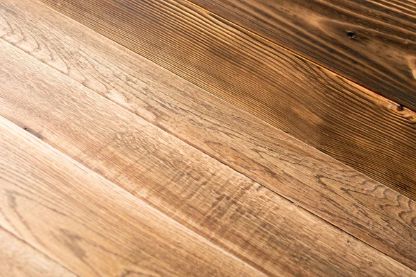 Güzel vintage kahverengi ahşap arka plan. Eski boyalı ahşap masa yüzeyi. Rustik hafif renkli Danışma Kurulu veya tahta doku ile boşaltmak için ürün montaj