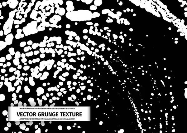 Grunge Vector Texture Spilled Sauce Smeared Black Paint Liquid Ink — Stock Vector