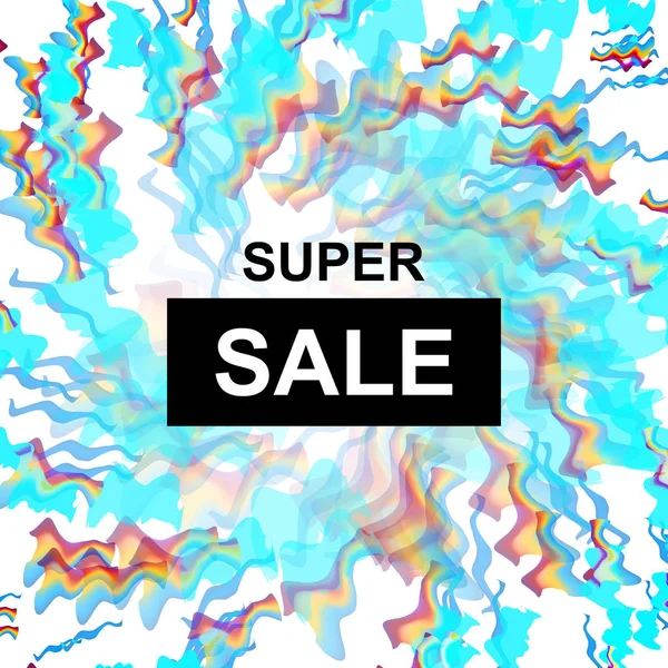 Renkli 3d dalgalı arka plan. Trendy vektör doku Satılık tasarımı için