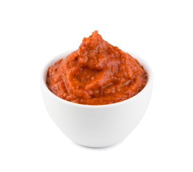 Ajvar veya Pindjur Portakal Sebze Spread Biber yapılmış