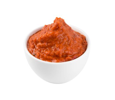 Ajvar veya Pindjur Portakal Sebze Spread Biber yapılmış