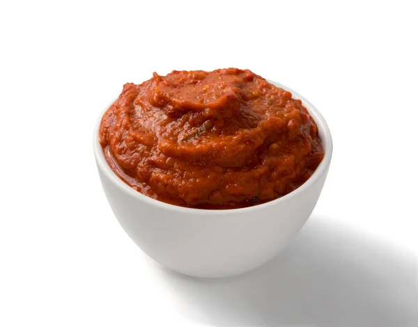 Ajvar o Pindjur Orange Diffusione di verdure a base di peperoni — Foto Stock