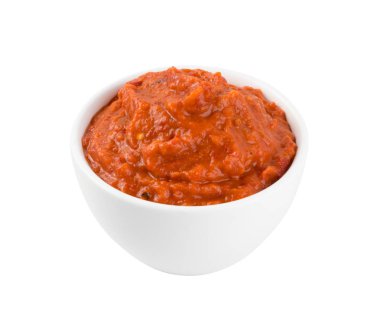 Ajvar veya Pindjur Portakal Sebze Spread Biber yapılmış