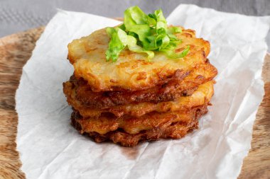 Patates Krep, Draniki, Deruny, Patates Latkes veya Boxties