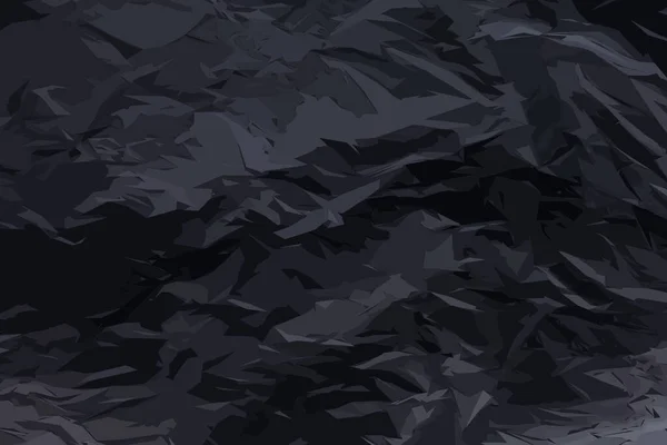 Hoja Negra Completamente Quemada Fondo Textura Papel Patrón Papel Carbonizado — Vector de stock