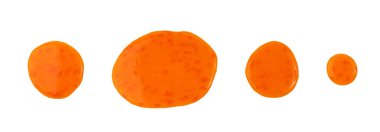 Nuoc Cham portakal sosu yalıtılmış, Red Asian Jelly Dip Smear, Acılı Biber Vietnam sosu Baharat ve Şeker, Beyaz Arkaplanda Tatlı Chili sosu