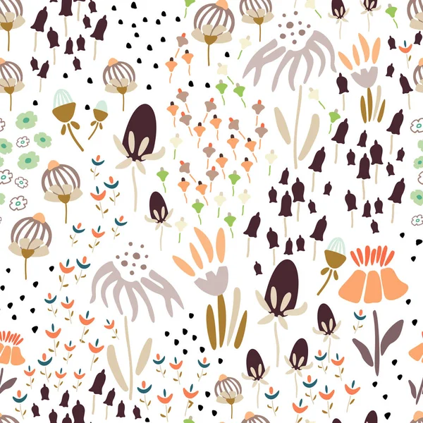 Çiçeklerle kusursuz desen