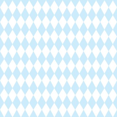 Oktoberfest mavi geometrik desen.