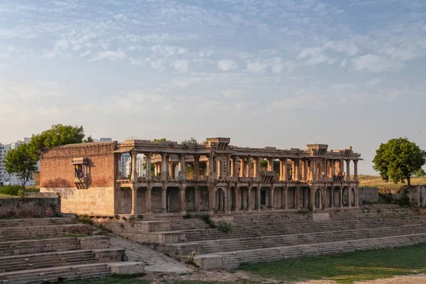 Sarkhej Roza Complexo Mesquitas Túmulos Localizado Aldeia Makarba Sudoeste Ahmedabad — Fotografia de Stock