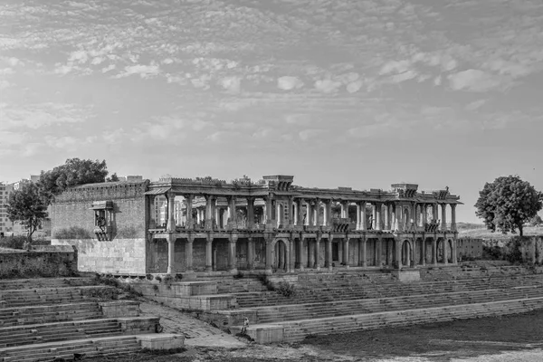 Sarkhej Roza Complexo Mesquitas Túmulos Localizado Aldeia Makarba Sudoeste Ahmedabad — Fotografia de Stock