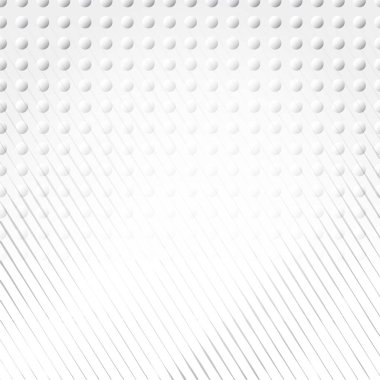 Web düzeni için ışık noktalı resim arka plan. Degrade çizgiler ve noktalar ile beyaz ve gri yarı ton desen