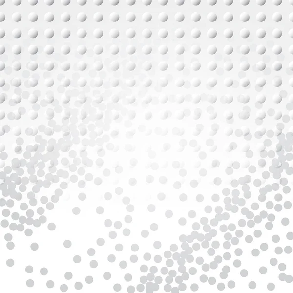 轻半色调未来点背景为网页布局 白色和灰色半色调矢量模式 — 图库矢量图片