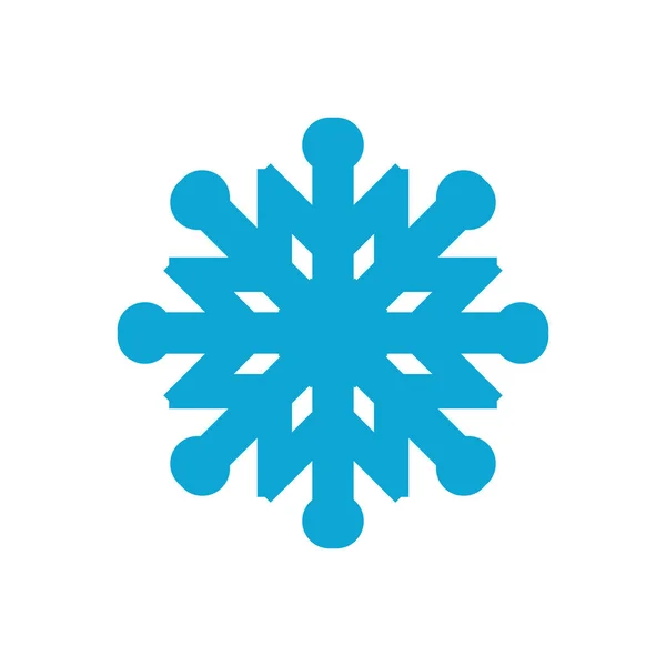 Icono Copo Nieve Aislado Sobre Fondo Blanco Elemento Copo Nieve — Vector de stock