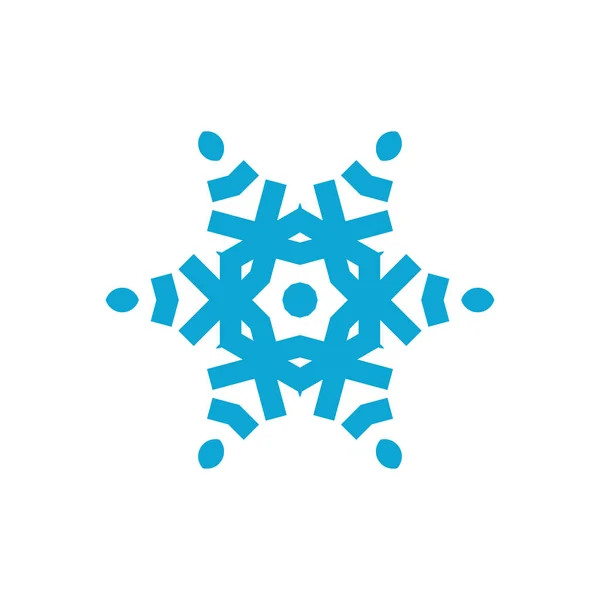 Icono Copo Nieve Aislado Sobre Fondo Blanco Elemento Copo Nieve — Vector de stock