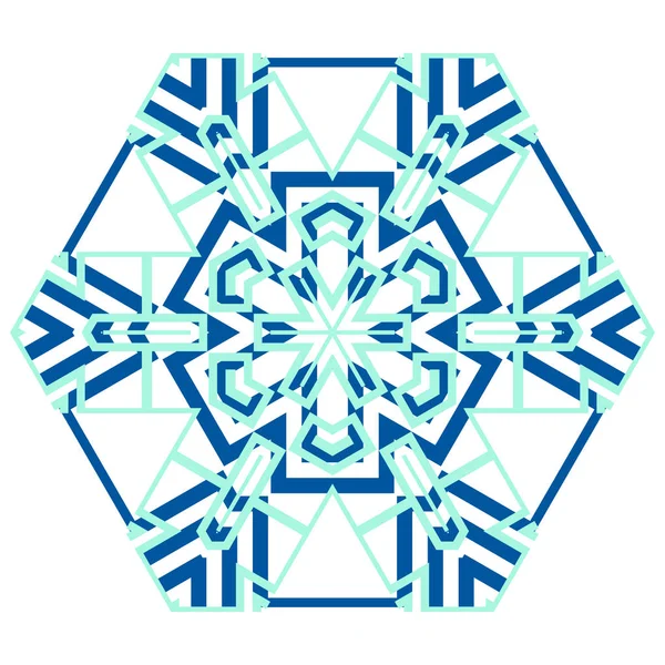 Icono Copo Nieve Simple Aislado Sobre Fondo Blanco Elemento Copo — Archivo Imágenes Vectoriales