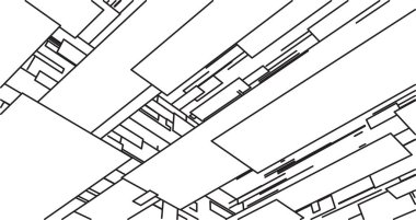 Geometrik arka plan mühendislik çizime benzer çapraz dikdörtgen çizgili