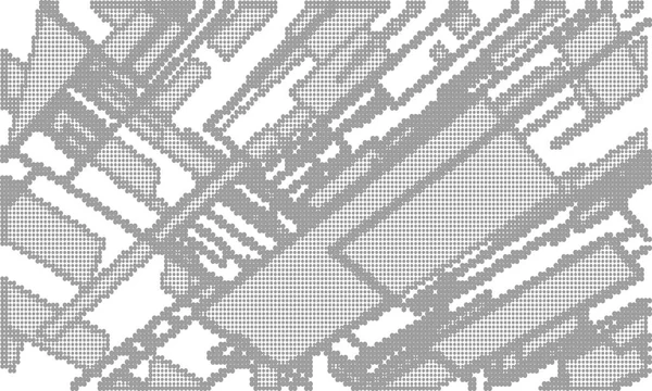 Geometrischer Abstrakter Hintergrund Mit Diagonalen Rechteckigen Streifen Ähnlich Der Konstruktionszeichnung — Stockvektor