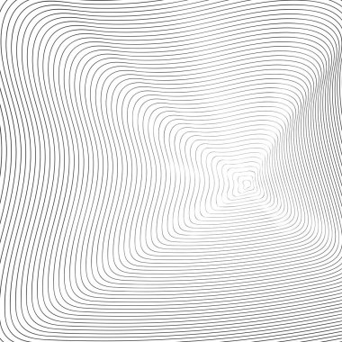 Siyah beyaz ince çizgi soyut arka plan