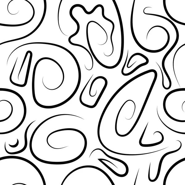 Vector abstracto fondo elegante blanco y negro — Vector de stock