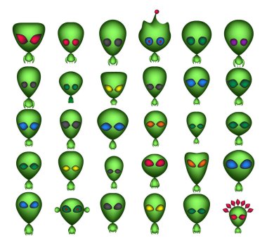 Eextraterrestrial uzaylı simgesi