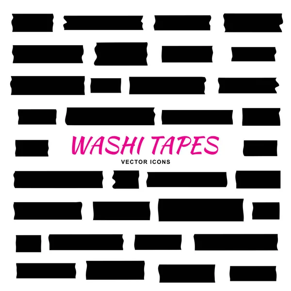 Mini washi bant şeritler, washy bant veya dekoratif yapışkan şeritler
