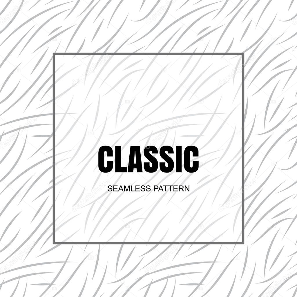 Abstract classic vector black and white stylish background