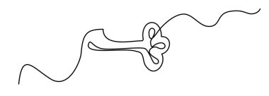 Bir satır anahtarı. Devamlı anahtar sözcük sembolü, sanat vektörü illüstrasyonunun kilidini aç, el çizimi minimal anahtar çizim simgesi, özellik erişim simgesi, giriş işareti